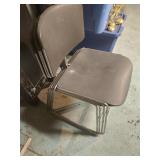 4 Metal Framed Chairs