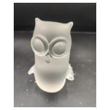 Macrisa Frosted Owl Figurine