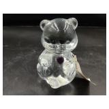 Fenton Glass February Bear