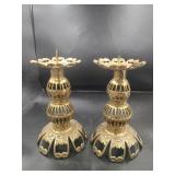 2 Brass Candle Holders