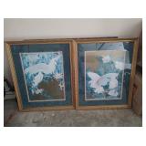 2 Cockatoo Prints by Jesse Arms Botke