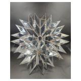 2 Clear Glass Star Panes