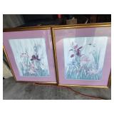 2 Signed & Numbered Floral Prints by Carmel Foret