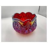 Indiana Glass "Heirloom" Pattern Carnival Glass