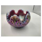 Fenton Plum Carnival Glass