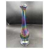 Fenton Carnival Glass Swung Vase