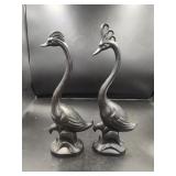 Pair of Decorative Ceramic Geese (Possibly Haeger)
