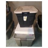 3 totes of Crafty Decor