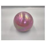 Gibson 1984 Pink Paperweight