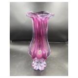 Czech Bohemia Glass Vase