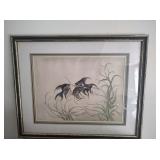 Angel Fish Original Artwork by Unknown Artist