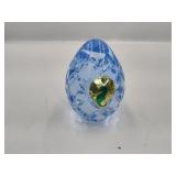 Waterford Blue Glass Paperweight