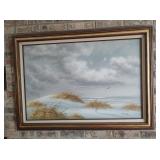 Original Seascape Painting by M. Gibbs
