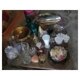 Decorative Glassware and More- Read Details