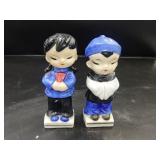 Boy and Girl Japanese Figurines