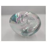 Robert Eikholt Signed Glass Paperweight