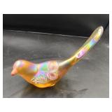 Fenton Glass Bird Handpainted by P. Hayhurst