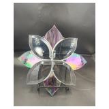 Stained Glass Floral Design Pane