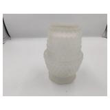 Indiana Glass Diamond Point Fairy Lamp