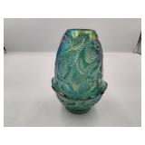 Fenton Inverted Strawberry Fairy Lamp