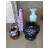 4 Decorative Vases