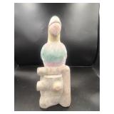 Wooden Carved Parrot