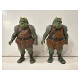 Two 1983 Kenner Star Wars Gamorrean Guard Figures