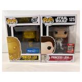Funko Pop Star Wars Princess Leia Figures (287 & 1