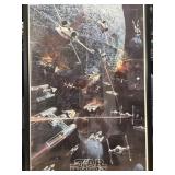 1977 Star Wars Poster with Framed Presentation