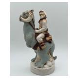 Vintage 1980 Luke Skywalker on Tauntaun figurine