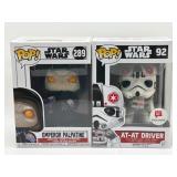 Funko Pop! Star Wars Emperor Palpatine and AT-AT D