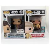 Funko Pop Star Wars Princess Leia & Luke Skywalker