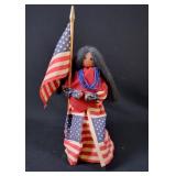 Native American Patriotic Doll
