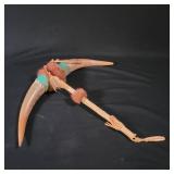 Buffalo Dance Wand with Horns