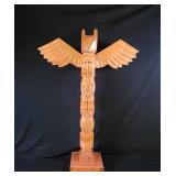 Wooden Northwest Coastal Totem