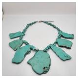 Turquoise Bead Necklace