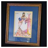 Happy Birthday by Alvaro Framed