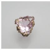 Sterling Silver Ring with Lavender Stone