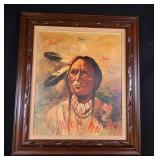 Buddy Feather Painting, 1972