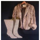 R.M. Taylor Co. Fur Jacket and Boots