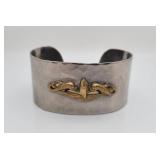 Tested Silver Cuff Bracelet