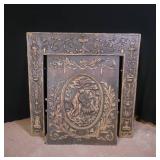 Cast Iron Fireplace Surround Set
