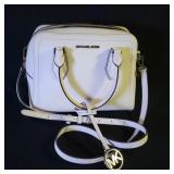 Michael Kors White Handbag