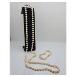 14K Pearl Bracelet and Strand