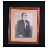 Framed John Paul Jones Portrait