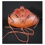 Armadillo Leather Handbag