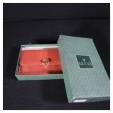 Gucci Brown Leather Wallet/Clutch