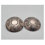 Sterling Silver Star Clip Earrings