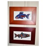 Pacific Northwest Style Salmon Wall Art