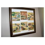 Framed Oriental Artwork